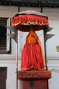 Hanuman Statue, Hindu God depicted as monkey, 1672