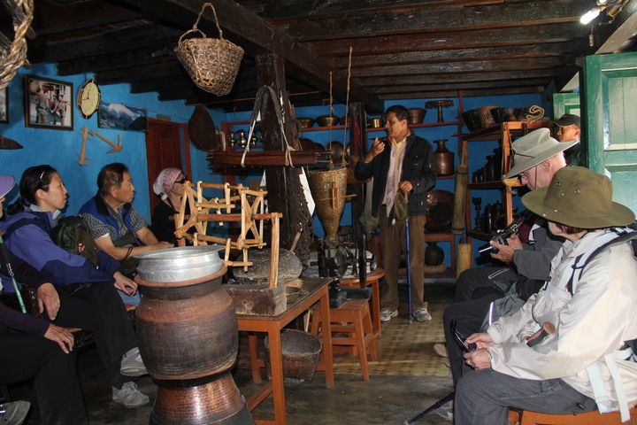 The "museum home" of a local gurka